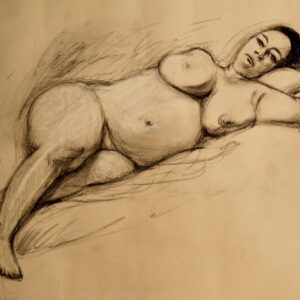 Nude fat lady
