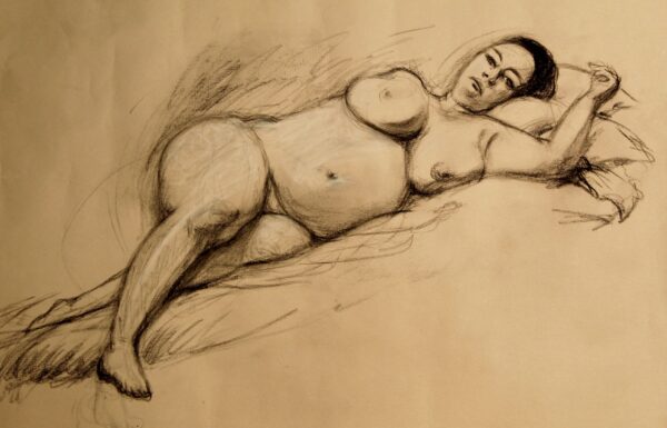 Nude fat lady
