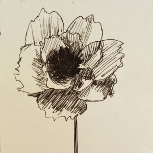 Flower in Ink #2