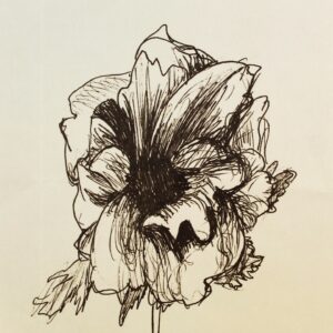 Flower in Ink #1